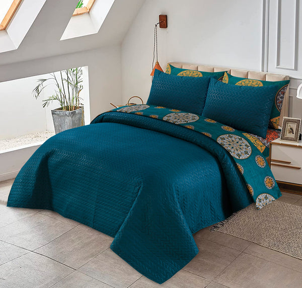 Sleep Luxe King size 6-Piece Comforter Set
