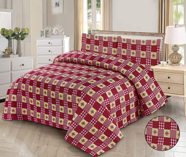 SoftWeave Muse 3-Piece Printed Bedspread