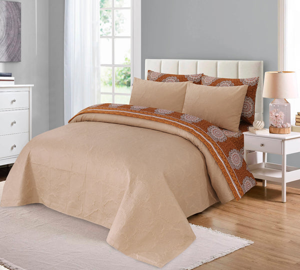 KingSoft Cotton 6-Piece Comforter set