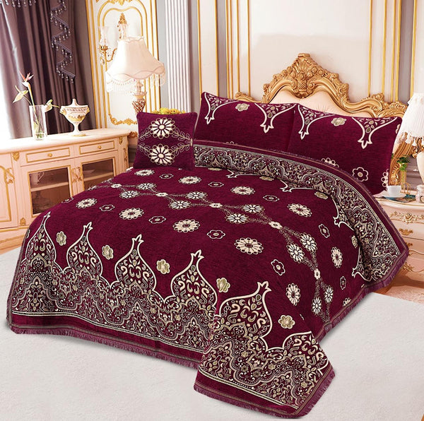 Elegant Velvet 4 Piece Set