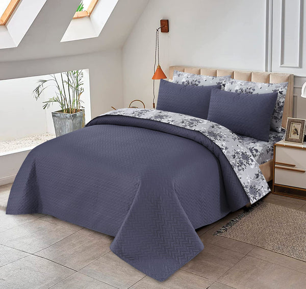 Glow-Night Cotton 6-Piece Comforter Set