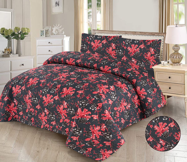 Cotton Harmony: Printed Bedspread Trio