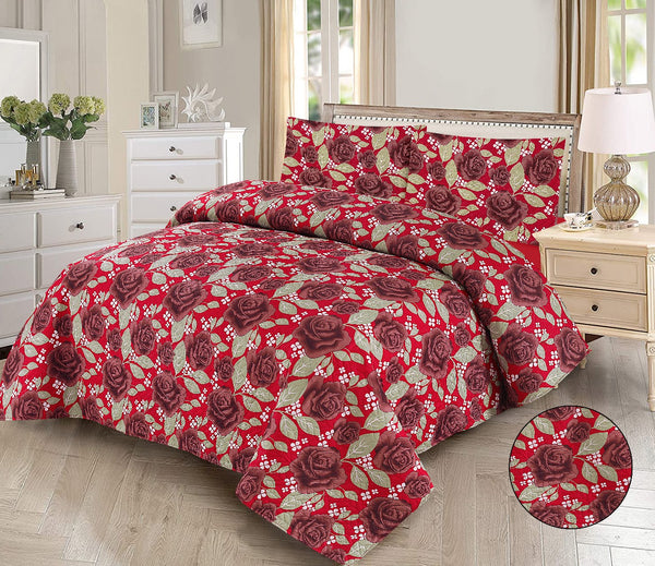 Cotton Ease: Printed Bedspread Set